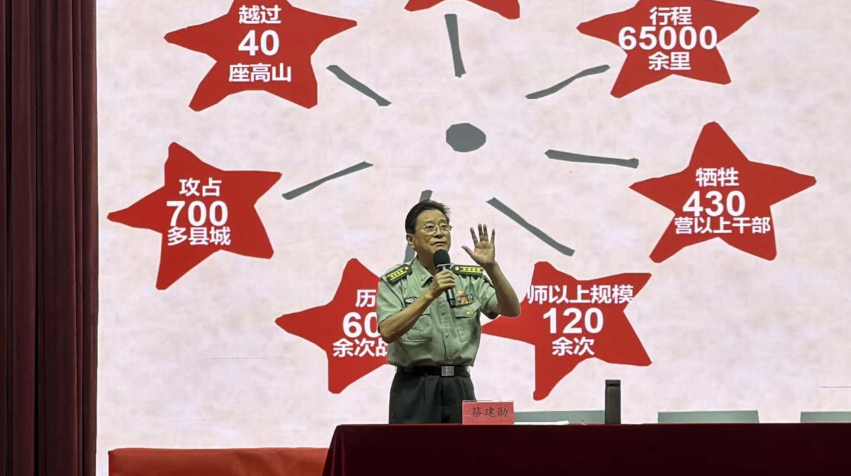 双校同频传薪火 红色种子播心田——蔡建勋大校开讲株洲市二中集团校开学第一课 双校同频传薪火 红色种子播心田——蔡建勋大校开讲株洲市二中集团校开学第一课